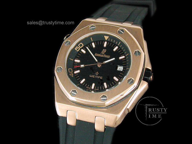AP0020B – Wempe Limited Ed Royal Oak Offshore Black – Swiss ETA
