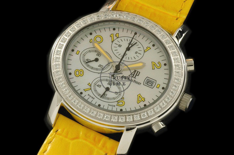 AP0030B – AP Maserati 90th Anni SS White/Yellow – OS20 Qtz