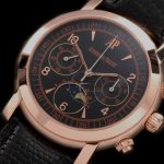 AP0042B – Jules Audemars Moon Phase Chrono RG Black Manual Chron