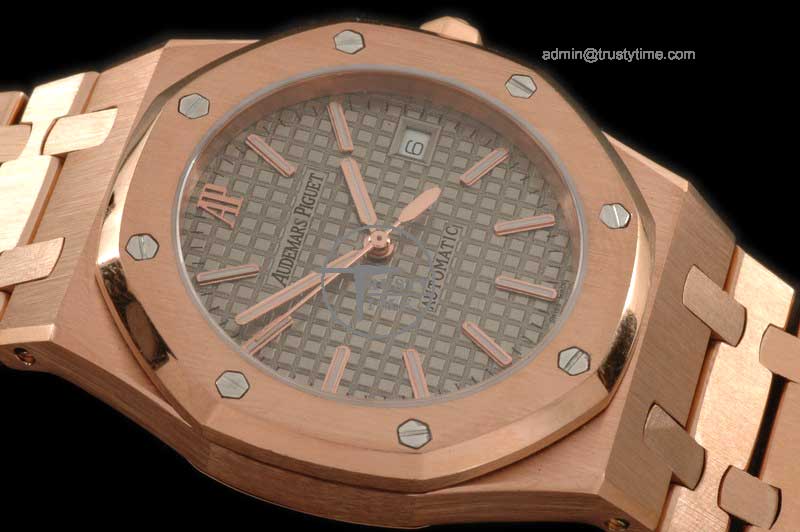AP0091C – Royal Oak Jumbo 39mm RG/RG Grey Swiss Eta 2824-2