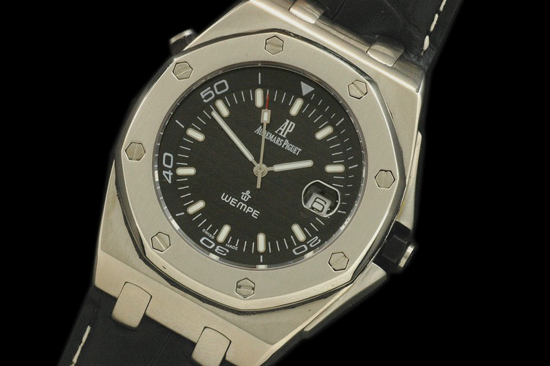 AP0121 – Wempe Limited Ed Royal Oak SS Black Swiss Eta 2836-2
