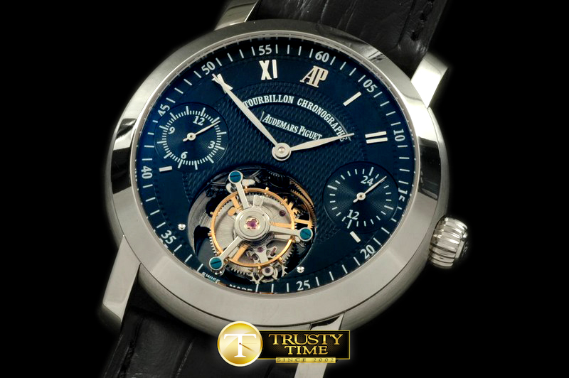 AP0135B – Jules Audemars Calender Tourbillon SS/LE Black Tourbi