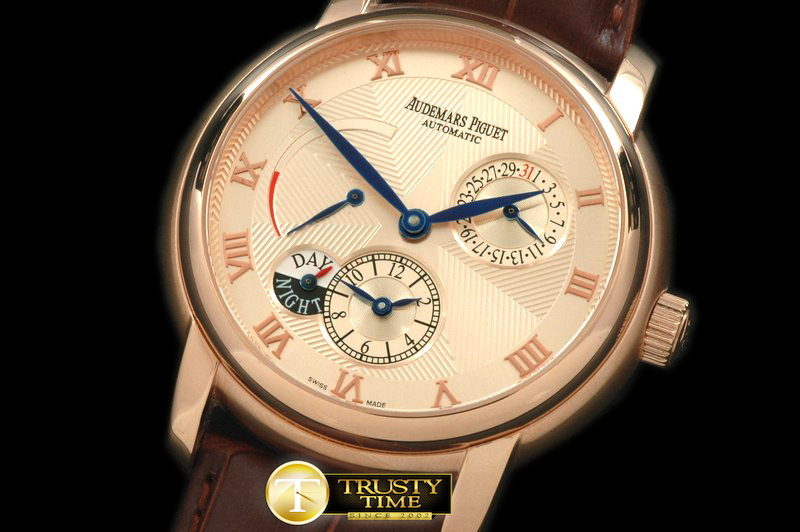 AP0165C – Jules Audemars Reserve/Duo Time RG/LE Gold Asian 23J