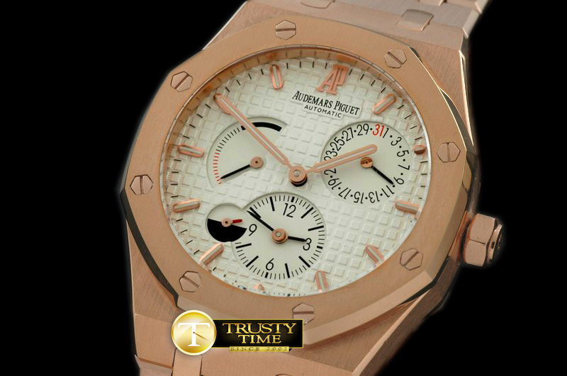 AP0173A – Royal Oak Reserve/Duo Time RG/RG White Asian 23 Auto
