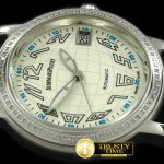 AP0176 – Jules Audemars Globe SS/LE/Diam White Swiss ETA 2824-2