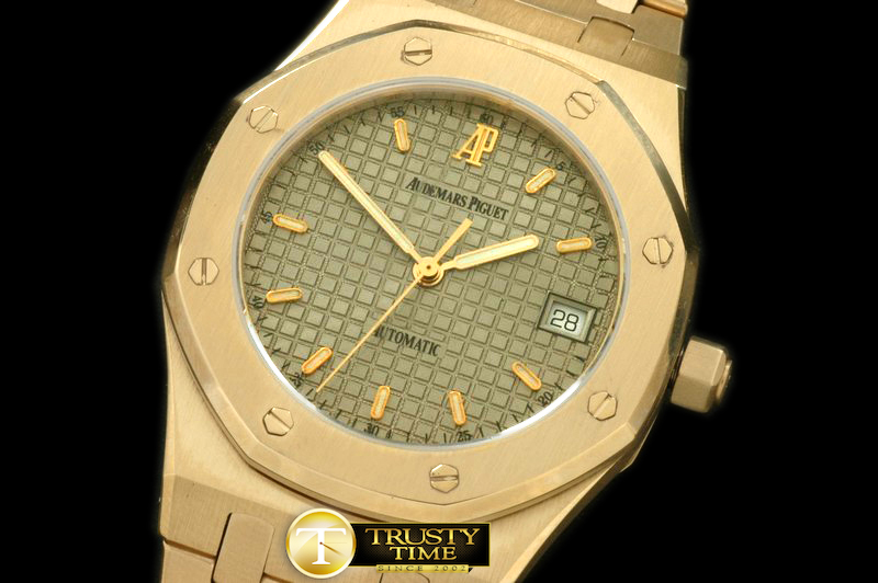 AP0181C – Royal Oak Automatic YG/YG Grey Asian Eta 2824-2