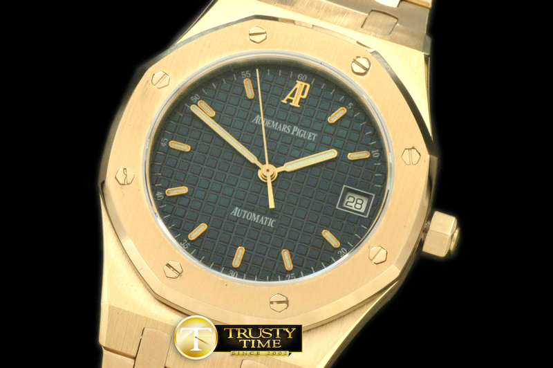 AP0181D – Royal Oak Automatic YG/YG Blue Asian Eta 2824-2