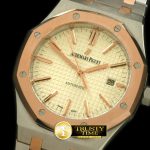 AP0189E – Royal Oak 15400 SS/RG White Swiss 2824