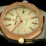 AP0189E – Royal Oak 15400 SS/RG White Swiss 2824