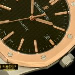 AP0189F – Royal Oak 15400 SS/RG Black Swiss 2824