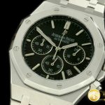 AP0204B – Royal Oak Chrono SS/SS Black Jap OS20 Quartz