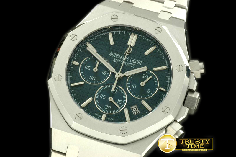 AP0204C – Royal Oak Chrono SS/SS Blue Jap OS20 Quartz