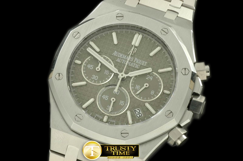 AP0204D – Royal Oak Chrono SS/SS Grey Jap OS20 Quartz