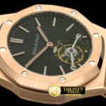 AP0227B – Royal Oak Tourbillon RG/RG Black Real Tourbillon