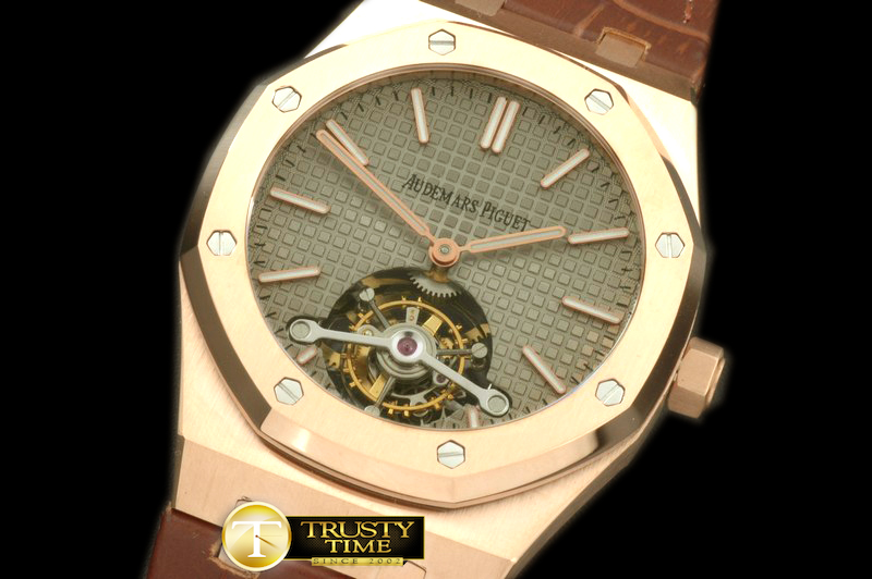 AP0229C – Royal Oak Tourbillon RG/LE Grey Real Tourbillon