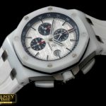 AP0239 – 2014 Royal Oak Chronograph CER/RU Wht A-7750 Sec@12