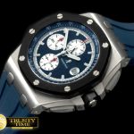 AP0241 – 2011 Royal Oak Chronograph SS/RU Blue A-7750 Sec@12