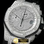 AP0243 – Royal Oak Chrono SS/LE Platinum Bling A-7750