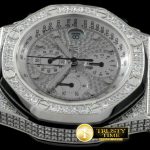 AP0243 – Royal Oak Chrono SS/LE Platinum Bling A-7750