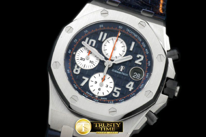 AP0247A – Royal Oak Chrono SS/LE Blue Theme A-7750