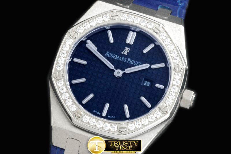 AP0259C – Royal Oak Ladies SS/LE Blue S-Qtz