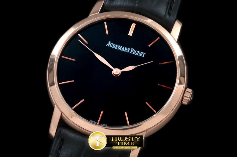 AP0271B – Jules Audemars Classic RG/LE Black Jap Miyota 9015