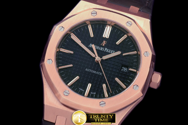 AP0276B – Royal Oak 15400 RG/LE Black Jap M 9015
