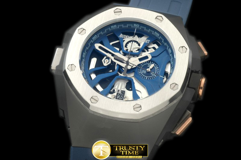AP0321A – Royal Oak Concept Laptimer PVD/RU Blue Jap OS20