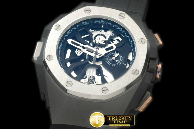 AP0321C – Royal Oak Concept Laptimer PVD/RU Black Jap OS20