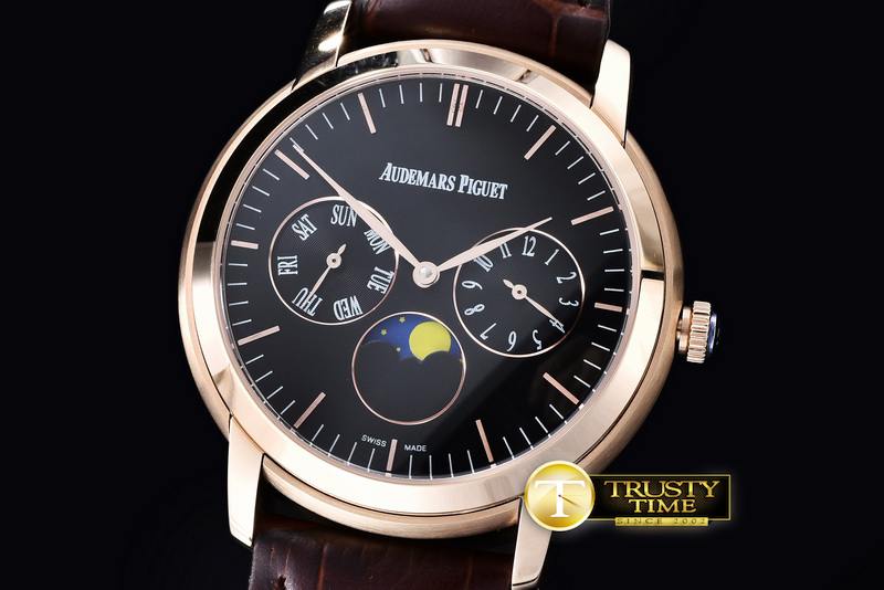 AP0353A – Jules Audemars Pert. Calendar RG/LE Black Jap MY9015