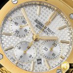 AP0358A – Royal Oak Chronograph Ref 26320 YG/YG White A-7750