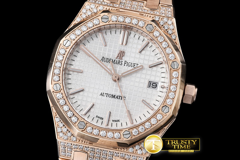 AP0363B – Royal Oak 15400 RG/RG Diam White JHF M-9015/3120