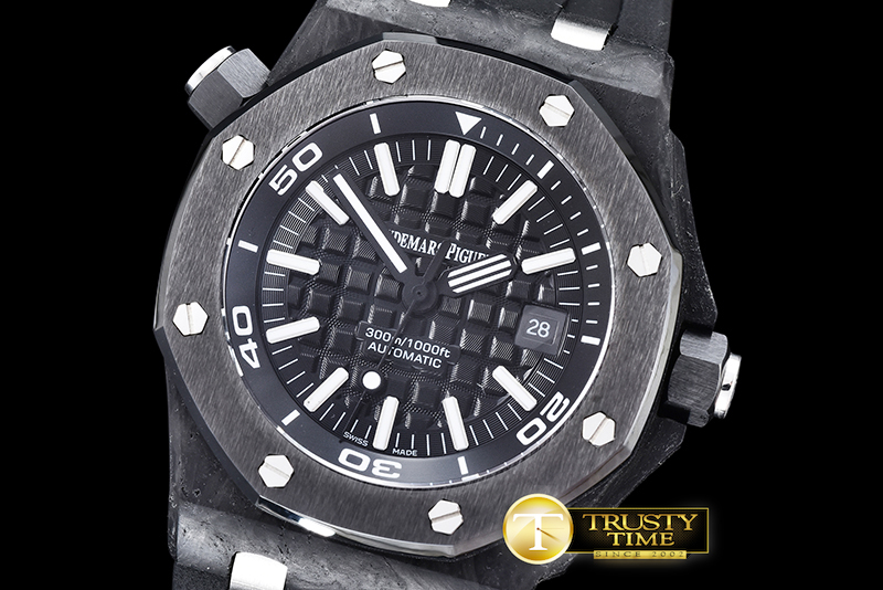 AP0378B – Royal Oak Diver FC/RU Black/Black JHF A2813 Mod3120
