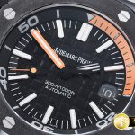 AP0398A – Royal Oak Diver Ceramic CER/RU Blk/Org BPF MY9015 Mod