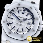 AP0398B – Royal Oak Diver Ceramic CER/RU Wht/Blue BPF MY9015 Mod