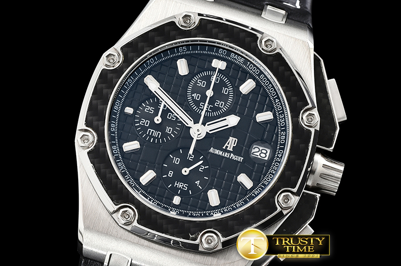 AP0490D – RO Offshore Montoya SS/LE Black VK Quartz Chronograph