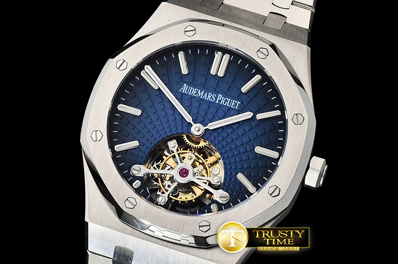 AP0549B – Royal Oak Tourbillon SS/SS Grad.Blue Flying Tourbillon