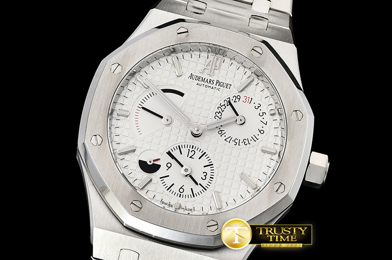 AP0554B – Royal Oak Reserve/Duo Time 26120 SS/SS White Asia 23J