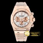 AP0569B – Royal Oak Chronograph 26331ST RG/RG White OMF A7750