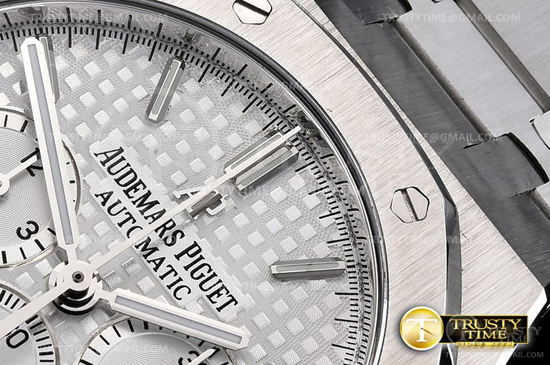 AP0603C – Royal Oak Chrono 26331ST SS/SS Wht/Wht OMF V2 A7750