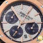 AP0606C – Royal Oak Chronograph 26331ST RG/RU Wht/Blue A7750