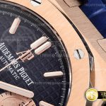 AP0606D – Royal Oak Chronograph 26331ST RG/LE Blue/Rose A7750