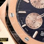 AP0606D – Royal Oak Chronograph 26331ST RG/LE Blue/Rose A7750
