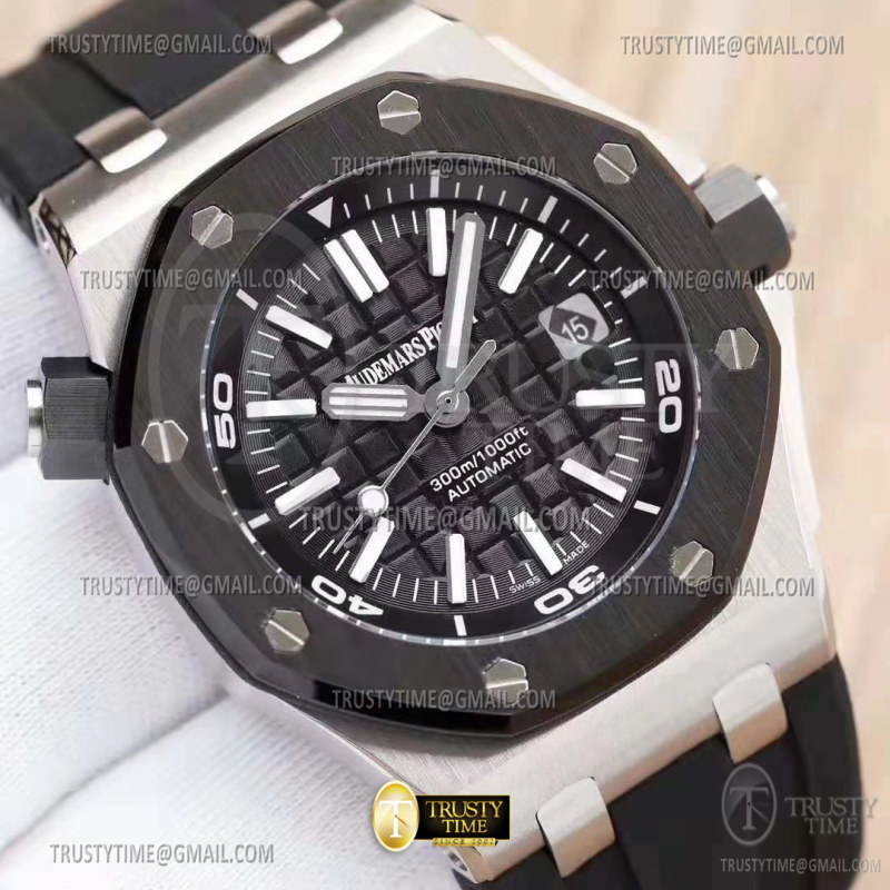 AP0702 – Royal Oak Offshore Diver 15710 CER/SS/RU Black BF A3120