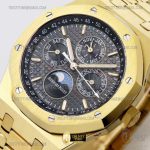 AP0708B – Royal Oak Perpetual Cal 26574 YG/YG Black BF A5134