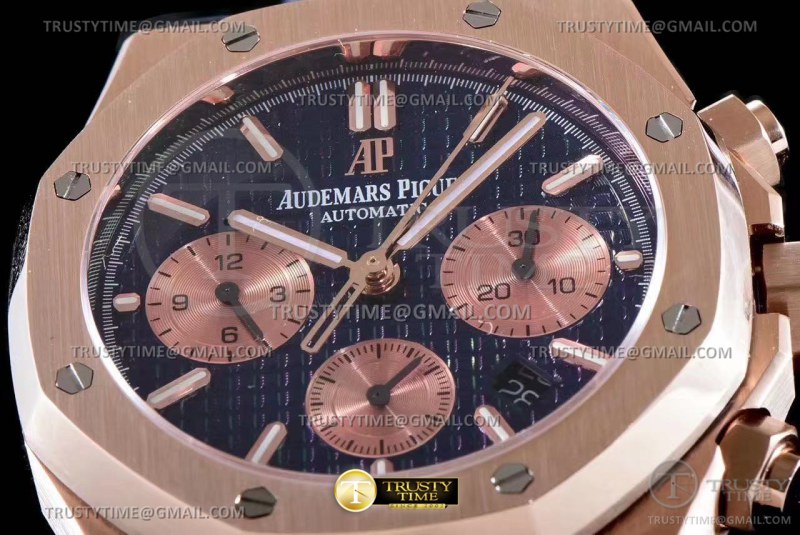 AP0717 – Royal Oak Chrono 26331 SS/RU Blue BF A7750