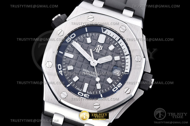 AP0722B – Royal Oak Offshore Diver 15720 SS/RU Grey BF A4308