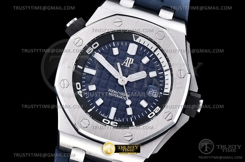AP0722C – Royal Oak Offshore Diver 15720 SS/RU Blue BF A4308