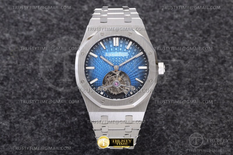 AP0726B – Royal Oak Tourbillon SS/SS G-Blue R8F V2 Flying Tourb