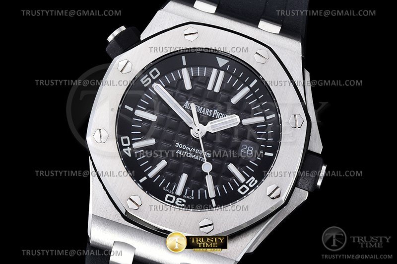 AP0730 – Royal Oak Offshore Diver 15703 SS/RU Black RRF A2824